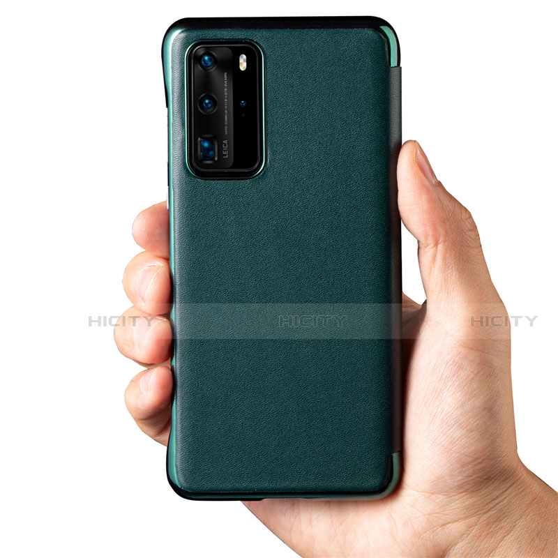 Custodia Portafoglio In Pelle Cover con Supporto T12 per Huawei P40 Pro