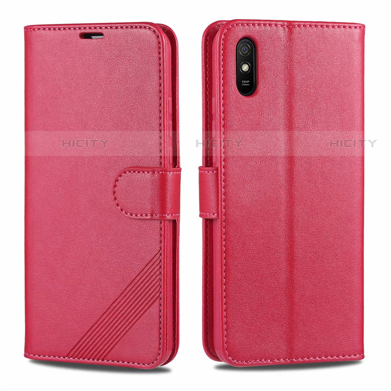 Custodia Portafoglio In Pelle Cover con Supporto T12 per Xiaomi Redmi 9i