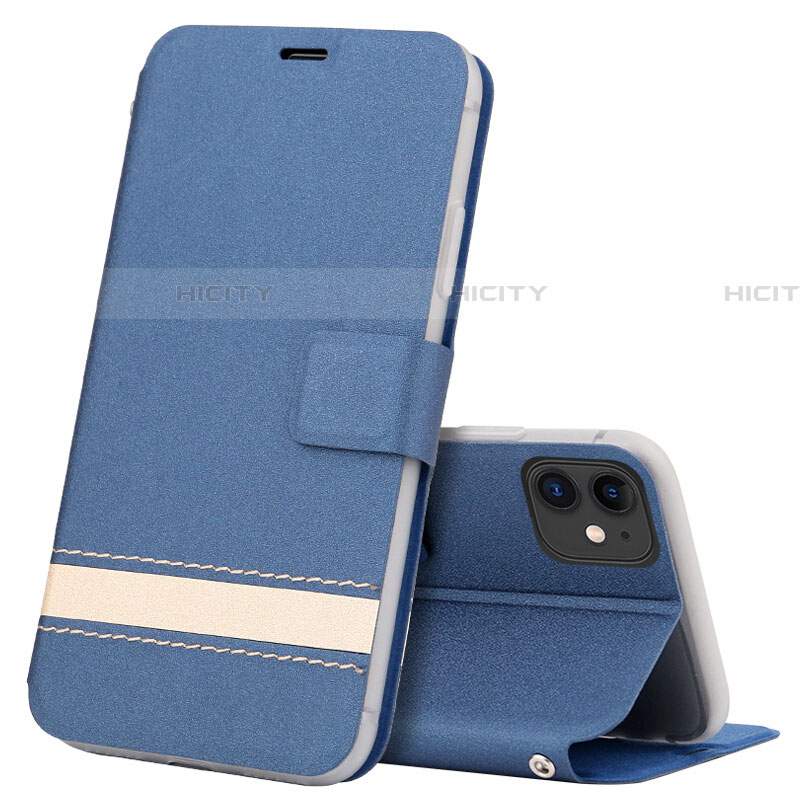 Custodia Portafoglio In Pelle Cover con Supporto T14 per Apple iPhone 11