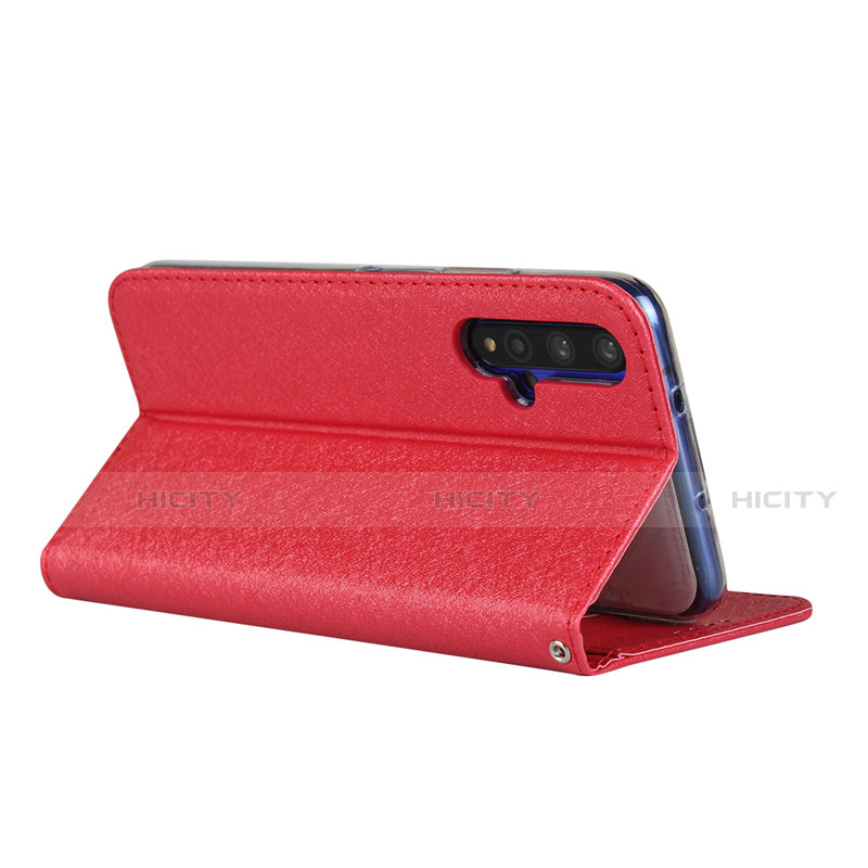 Custodia Portafoglio In Pelle Cover con Supporto T14 per Huawei Honor 20S