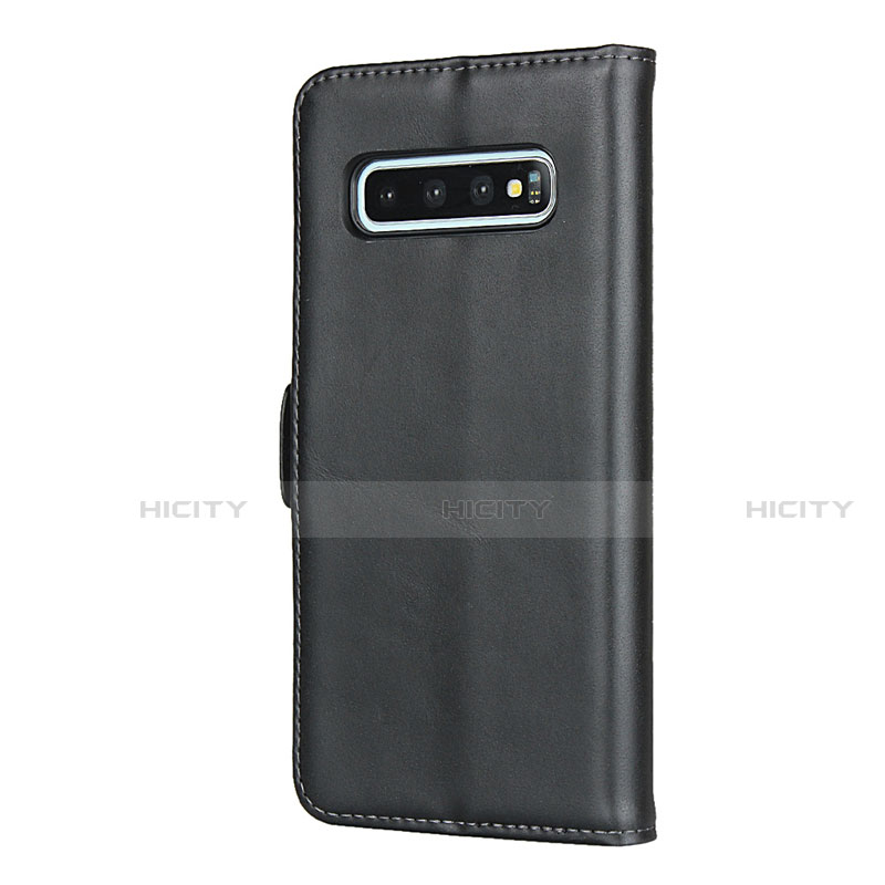 Custodia Portafoglio In Pelle Cover con Supporto T14 per Samsung Galaxy S10 Plus