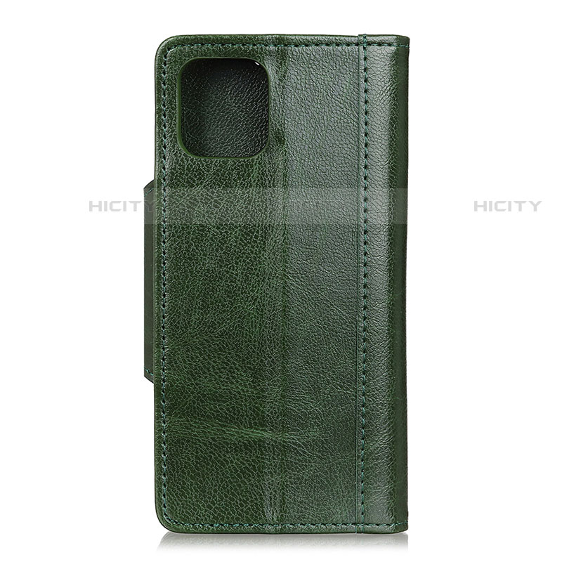 Custodia Portafoglio In Pelle Cover con Supporto T14 per Xiaomi Mi 11 5G Verde