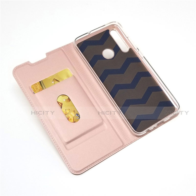 Custodia Portafoglio In Pelle Cover con Supporto T15 per Huawei Honor 10i