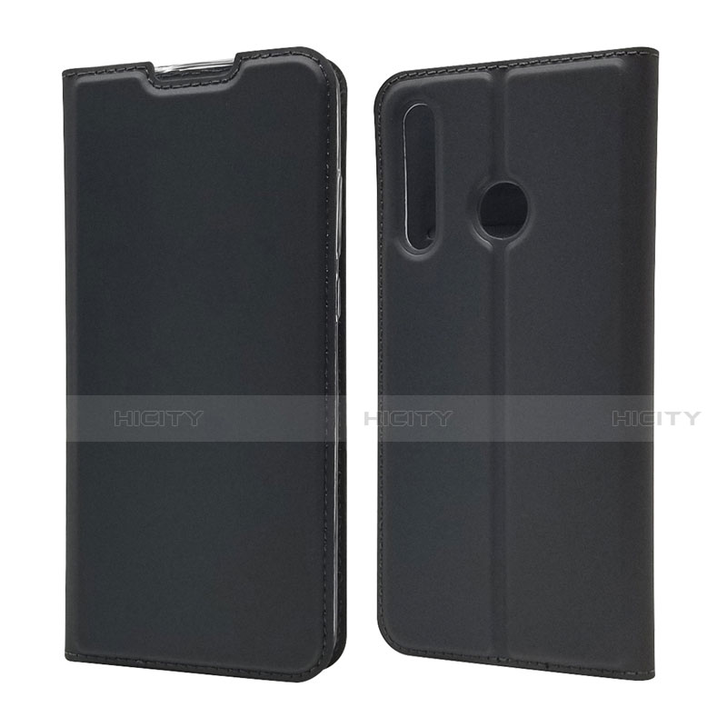 Custodia Portafoglio In Pelle Cover con Supporto T15 per Huawei Honor 10i Nero