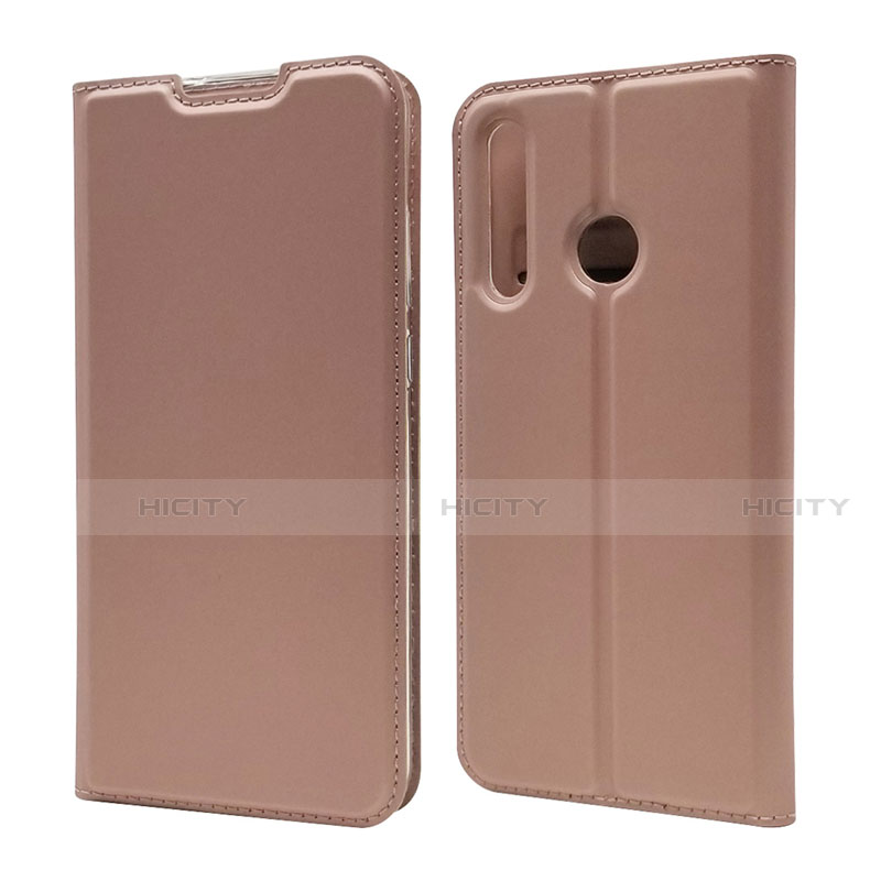 Custodia Portafoglio In Pelle Cover con Supporto T15 per Huawei Honor 10i Oro Rosa