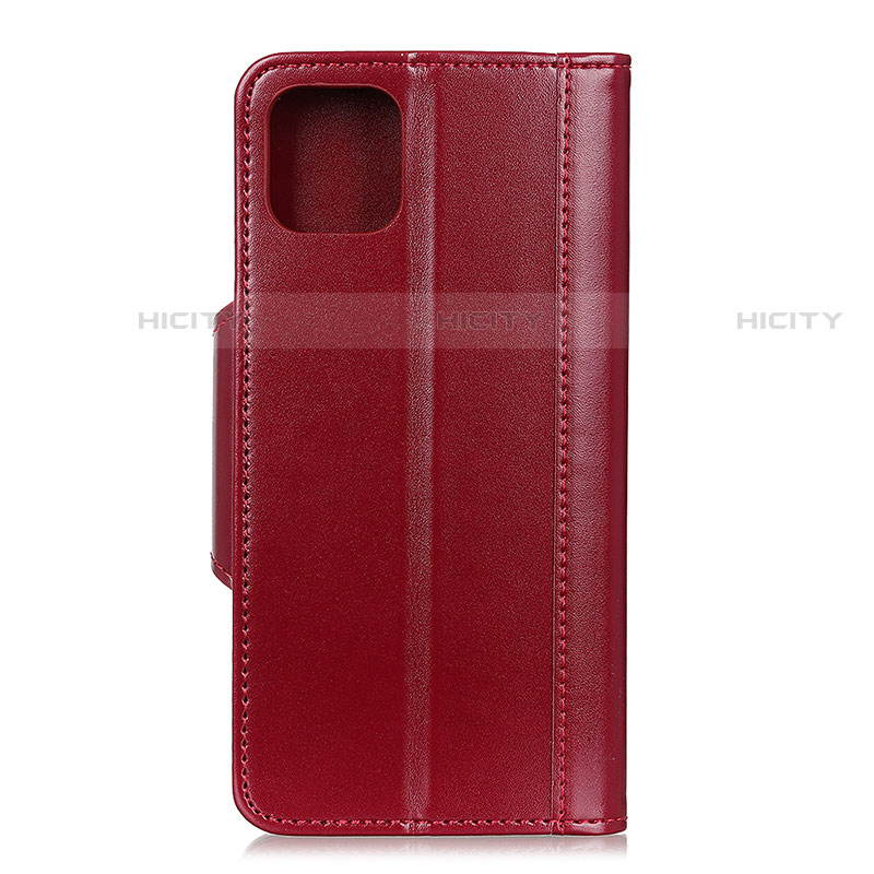 Custodia Portafoglio In Pelle Cover con Supporto T15 per Xiaomi Mi 11 5G Rosso