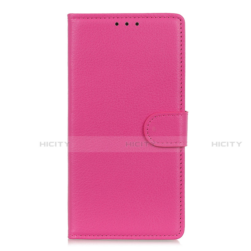 Custodia Portafoglio In Pelle Cover con Supporto T16 per Samsung Galaxy Note 20 Ultra 5G Rosa Caldo