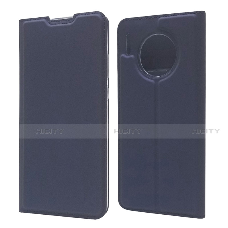 Custodia Portafoglio In Pelle Cover con Supporto T17 per Huawei Mate 30 5G Blu