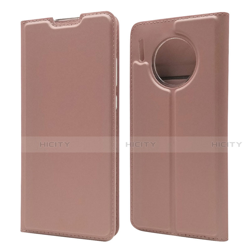 Custodia Portafoglio In Pelle Cover con Supporto T17 per Huawei Mate 30 5G Oro Rosa