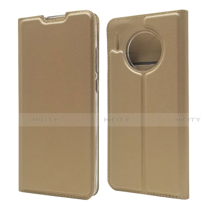 Custodia Portafoglio In Pelle Cover con Supporto T17 per Huawei Mate 30E Pro 5G Oro