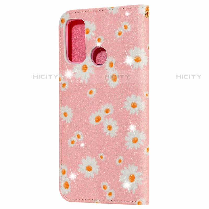 Custodia Portafoglio In Pelle Cover con Supporto T17 per Huawei P Smart (2020)