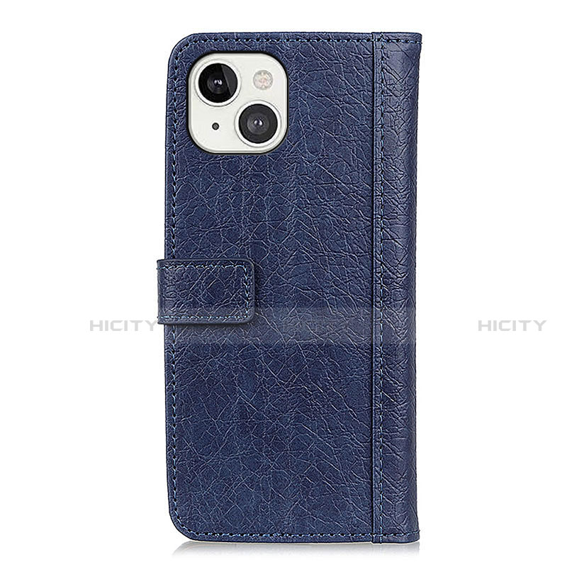 Custodia Portafoglio In Pelle Cover con Supporto T18 per Apple iPhone 13 Mini