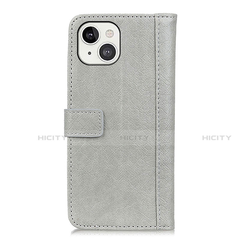 Custodia Portafoglio In Pelle Cover con Supporto T18 per Apple iPhone 13 Mini