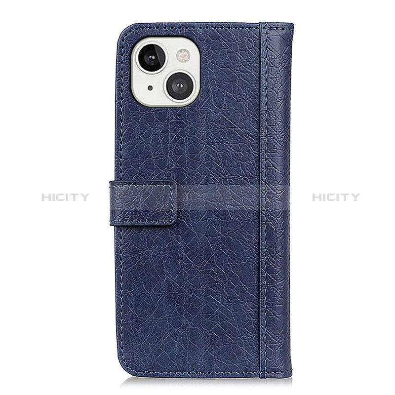 Custodia Portafoglio In Pelle Cover con Supporto T18 per Apple iPhone 15