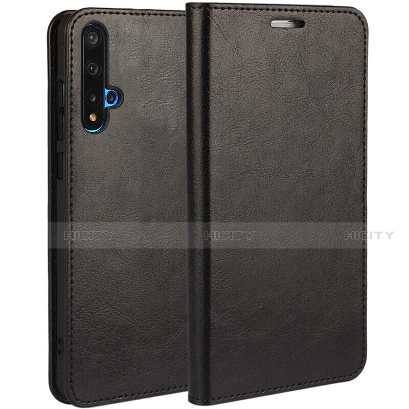 Custodia Portafoglio In Pelle Cover con Supporto T18 per Huawei Honor 20