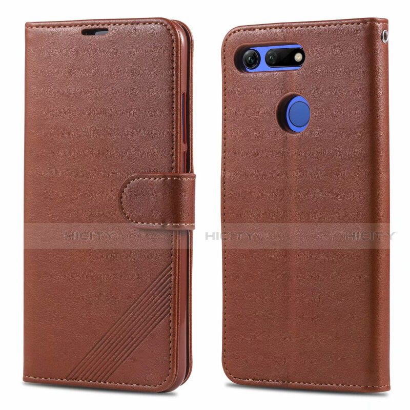 Custodia Portafoglio In Pelle Cover con Supporto T18 per Huawei Honor View 20