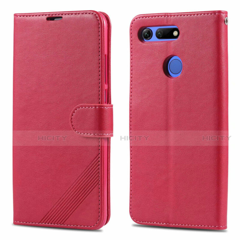 Custodia Portafoglio In Pelle Cover con Supporto T18 per Huawei Honor View 20