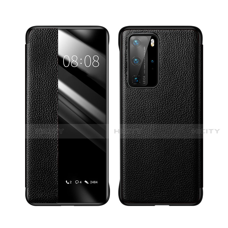 Custodia Portafoglio In Pelle Cover con Supporto T18 per Huawei P40 Pro