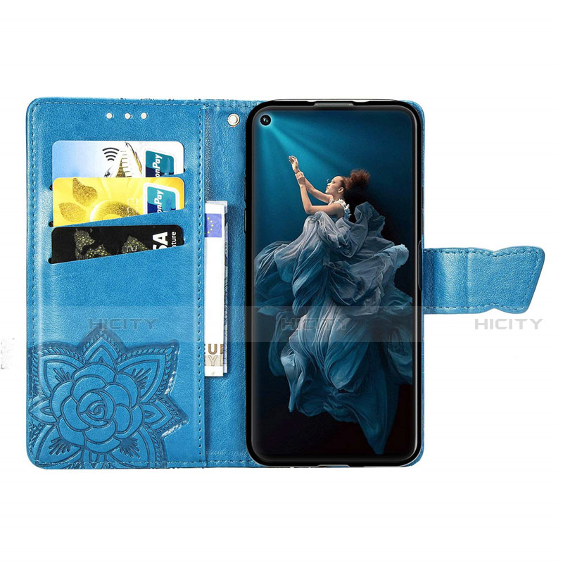 Custodia Portafoglio In Pelle Cover con Supporto T19 per Huawei Nova 5T