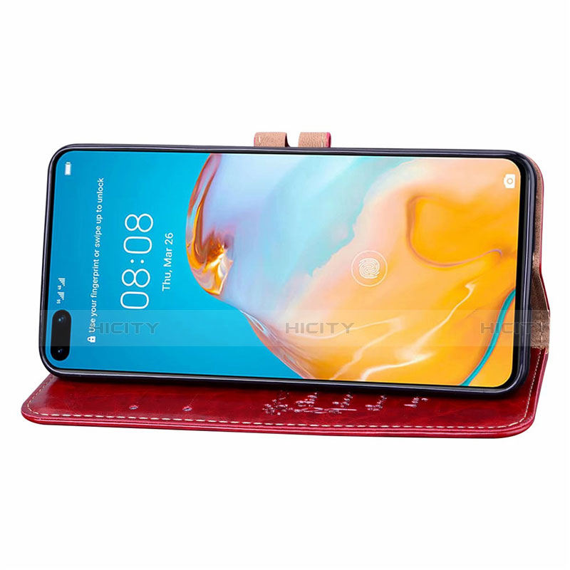 Custodia Portafoglio In Pelle Cover con Supporto T20 per Huawei P40