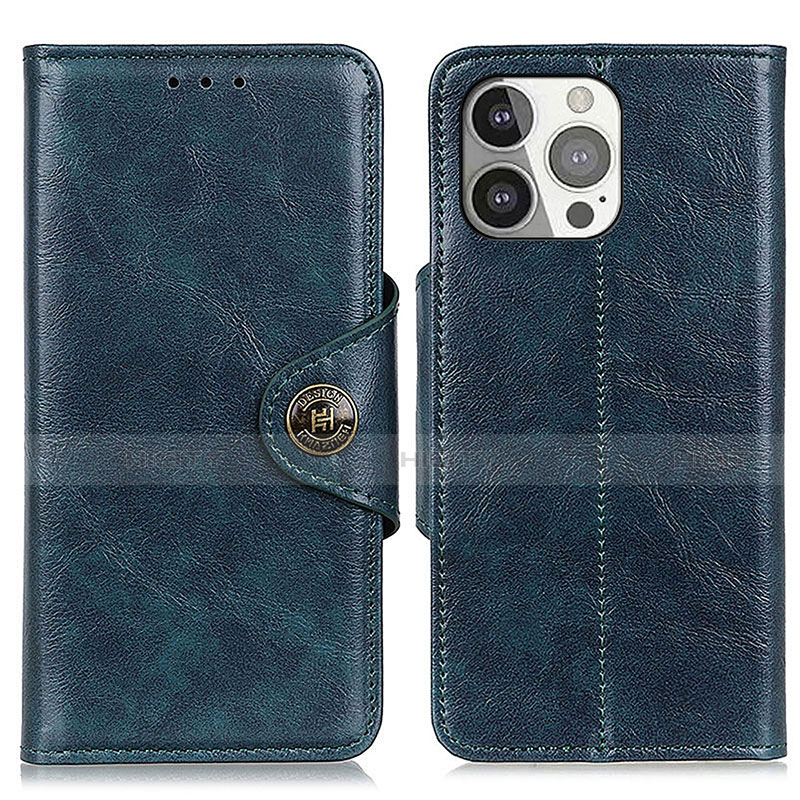 Custodia Portafoglio In Pelle Cover con Supporto T21 per Apple iPhone 13 Pro Blu