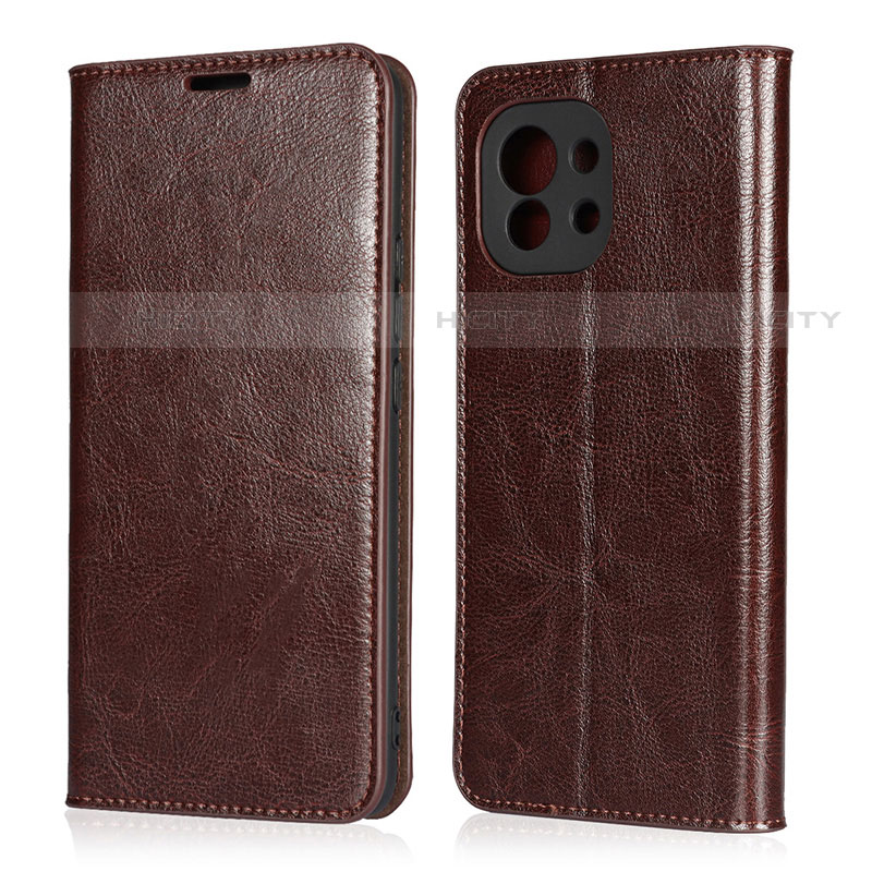 Custodia Portafoglio In Pelle Cover con Supporto T21 per Xiaomi Mi 11 5G