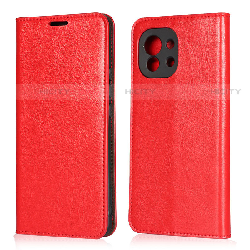 Custodia Portafoglio In Pelle Cover con Supporto T21 per Xiaomi Mi 11 5G