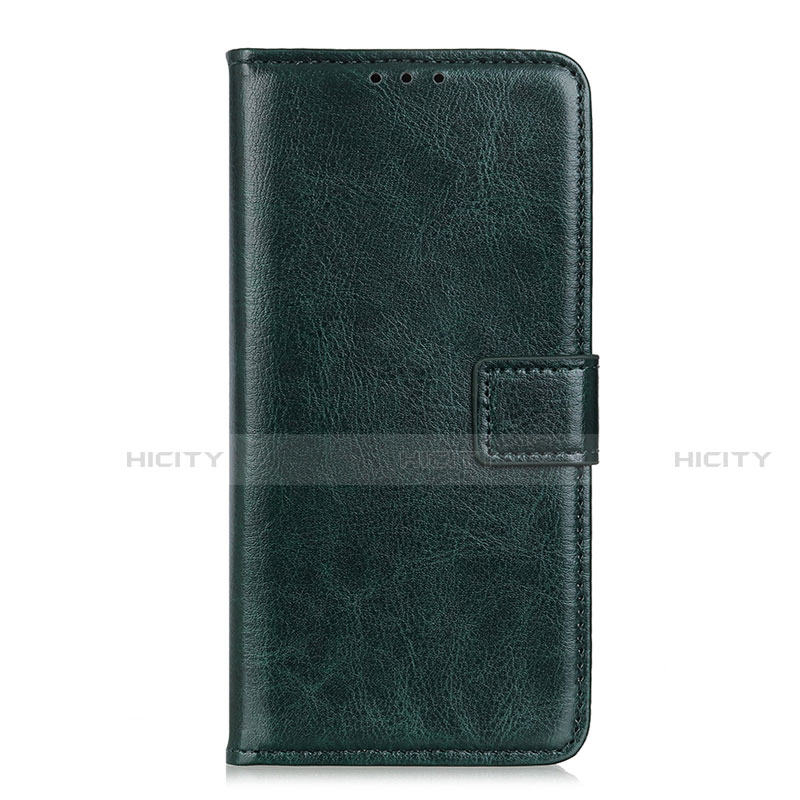 Custodia Portafoglio In Pelle Cover con Supporto T22 per Samsung Galaxy Note 20 5G Verde