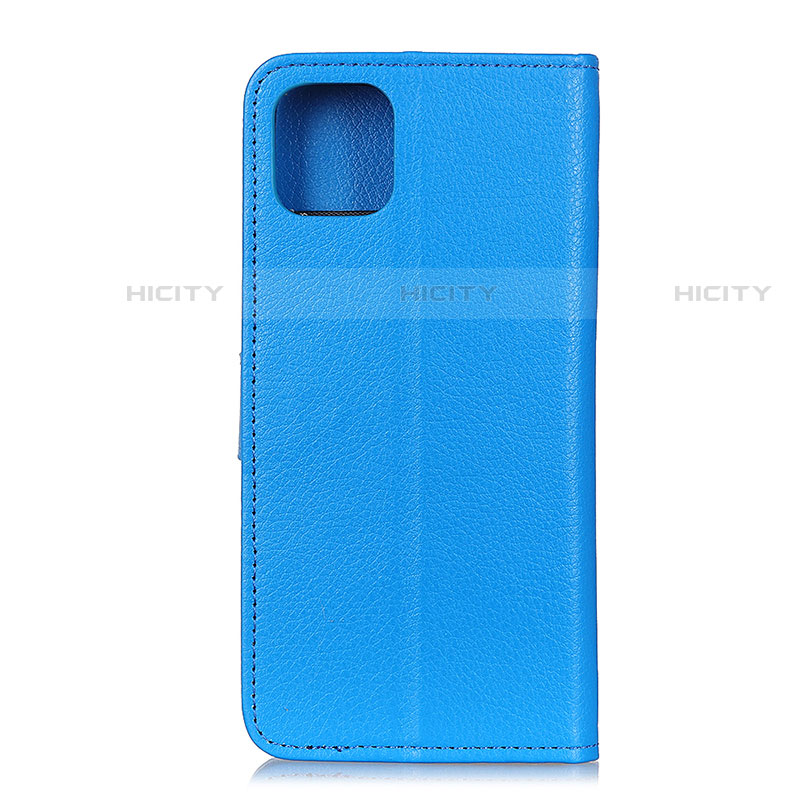 Custodia Portafoglio In Pelle Cover con Supporto T25 per Xiaomi Mi 11 5G Cielo Blu