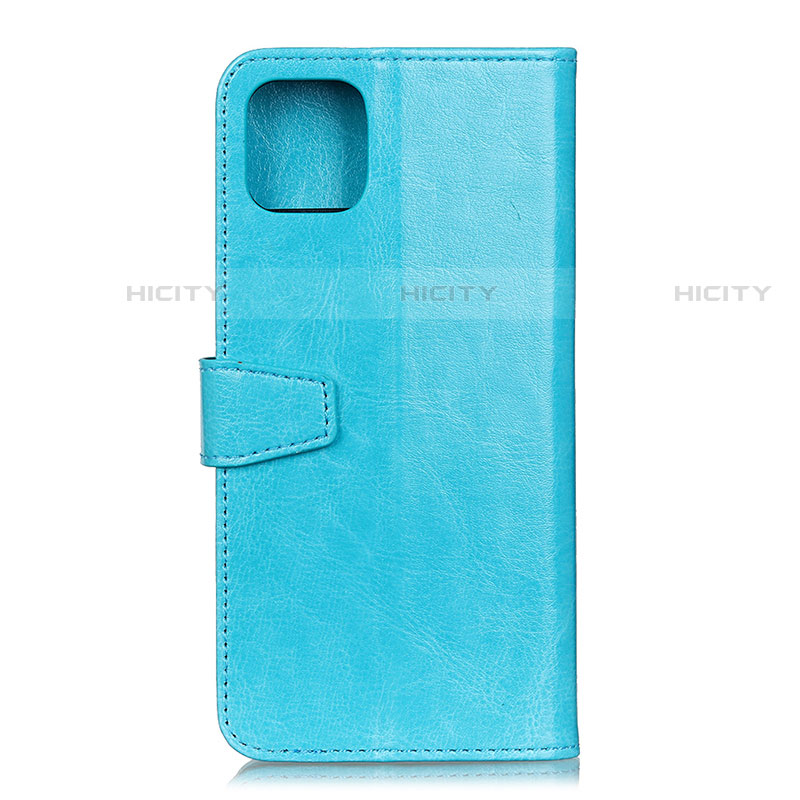 Custodia Portafoglio In Pelle Cover con Supporto T28 per Xiaomi Mi 11 5G Cielo Blu