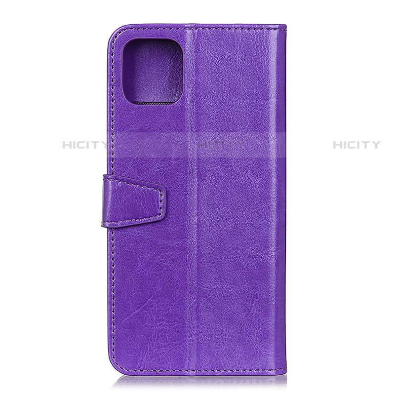 Custodia Portafoglio In Pelle Cover con Supporto T28 per Xiaomi Mi 11 Lite 4G Viola