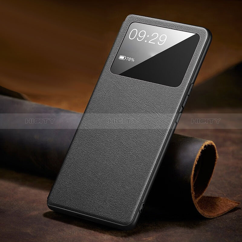 Custodia Portafoglio In Pelle Cover con Supporto TB1 per Oppo Find X6 5G