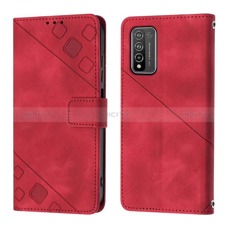 Custodia Portafoglio In Pelle Cover con Supporto Y01B per Huawei Honor 10X Lite