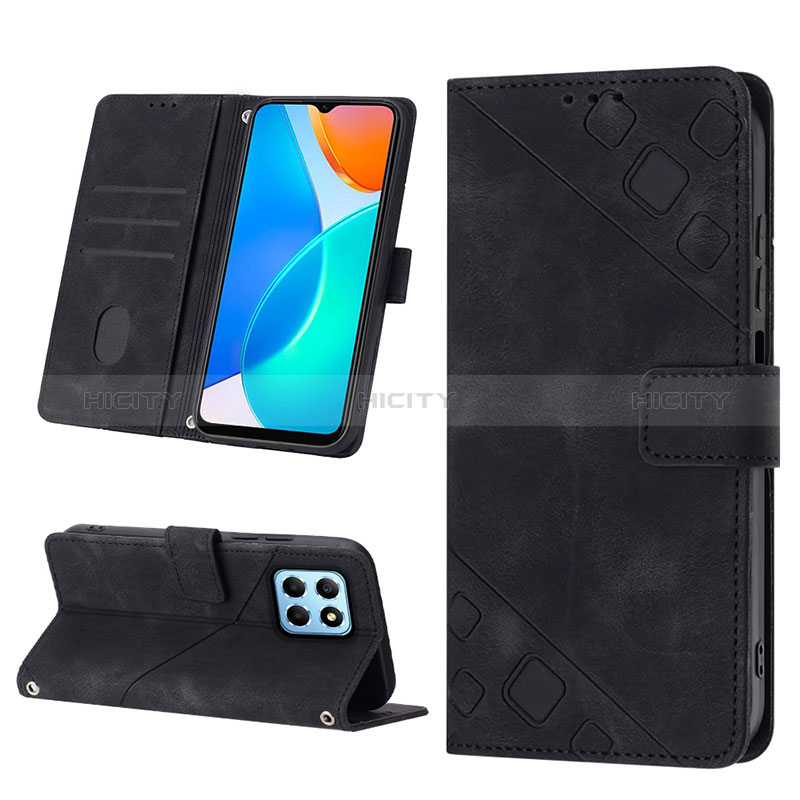 Custodia Portafoglio In Pelle Cover con Supporto Y01B per Huawei Honor 70 Lite 5G