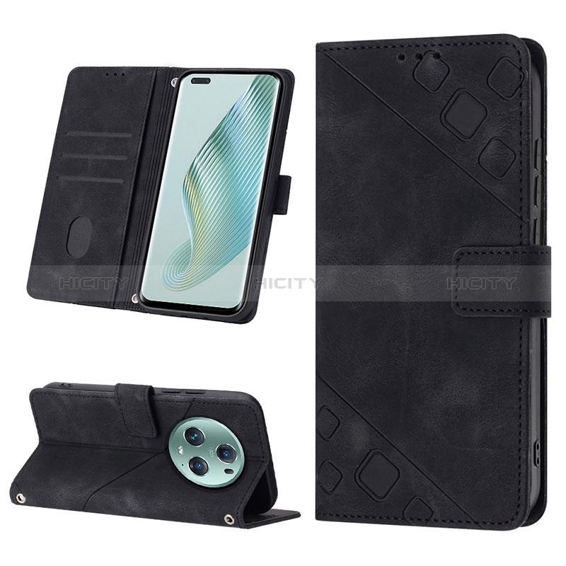 Custodia Portafoglio In Pelle Cover con Supporto Y01B per Huawei Honor Magic5 Pro 5G