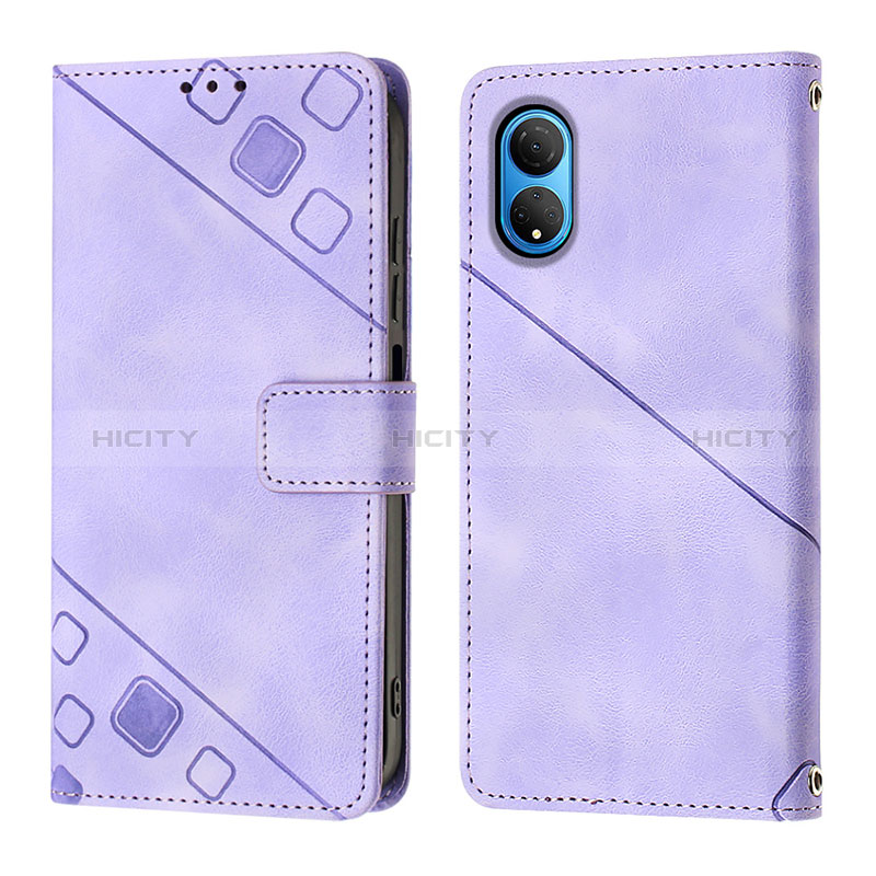 Custodia Portafoglio In Pelle Cover con Supporto Y01B per Huawei Honor X7