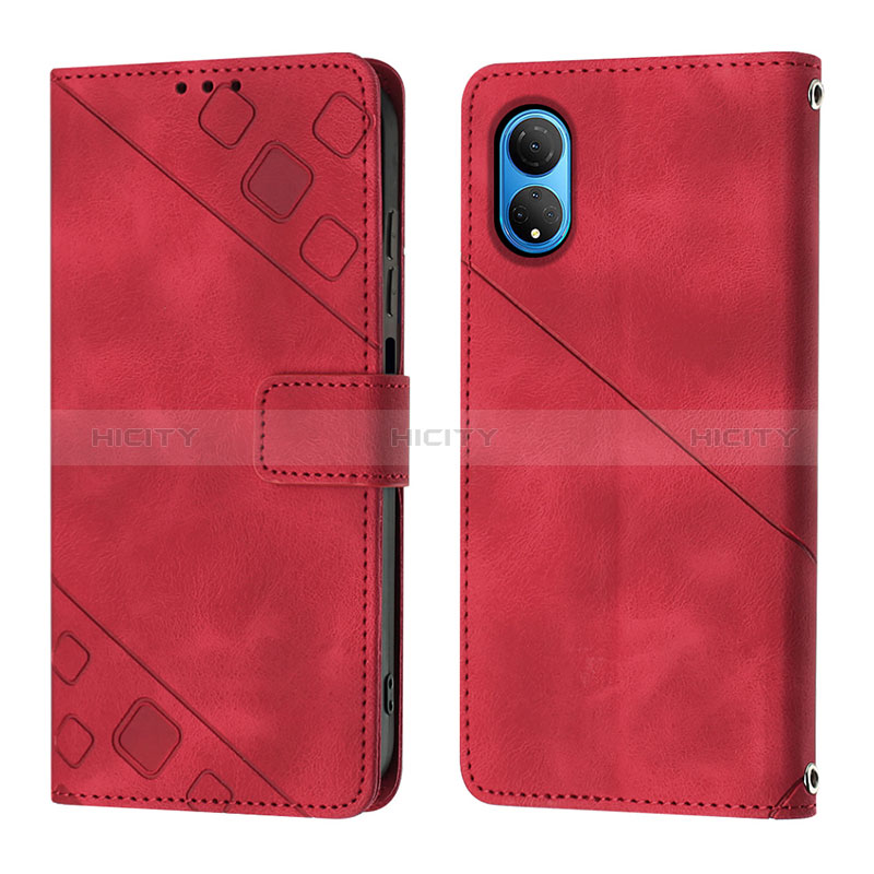 Custodia Portafoglio In Pelle Cover con Supporto Y01B per Huawei Honor X7