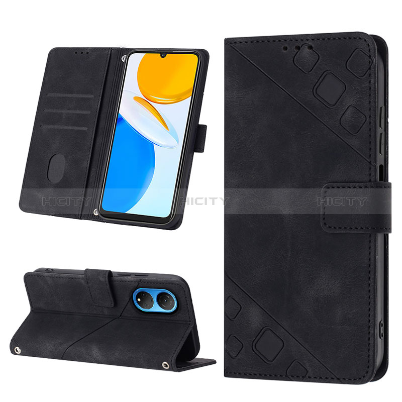 Custodia Portafoglio In Pelle Cover con Supporto Y01B per Huawei Honor X7