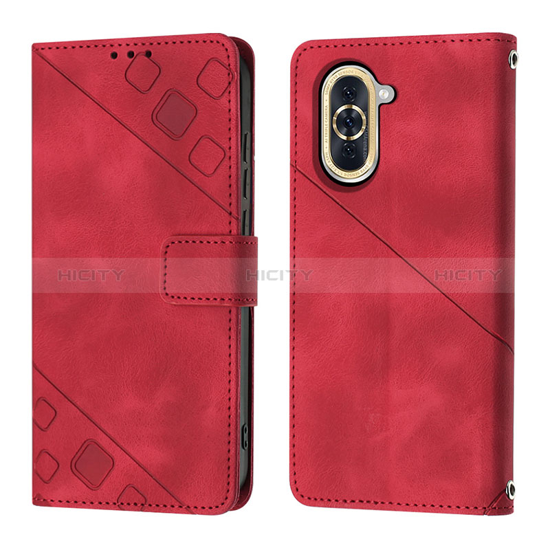 Custodia Portafoglio In Pelle Cover con Supporto Y01B per Huawei Nova 10