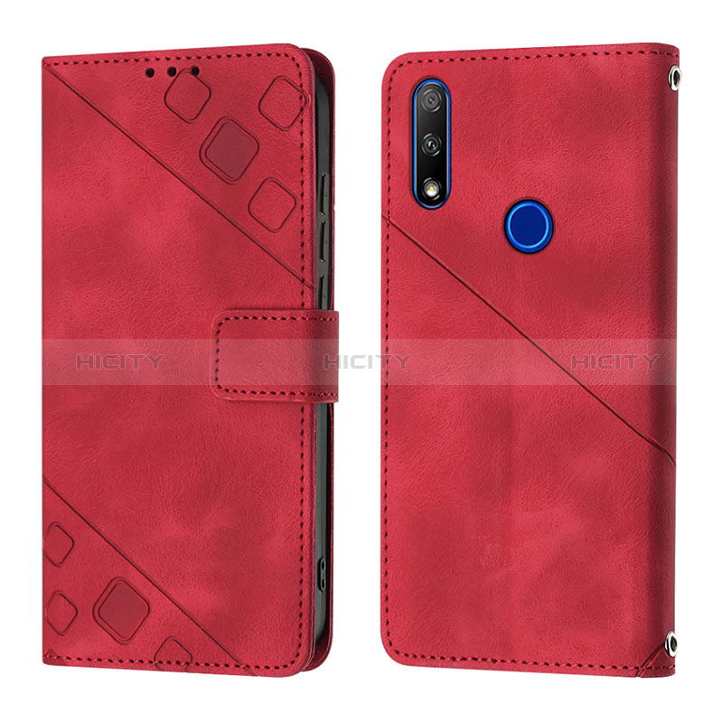 Custodia Portafoglio In Pelle Cover con Supporto Y01B per Huawei P Smart Z (2019)