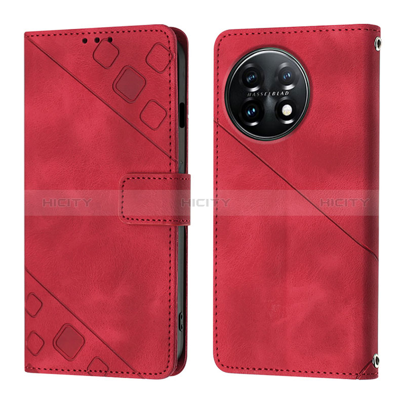 Custodia Portafoglio In Pelle Cover con Supporto Y01B per OnePlus 11 5G