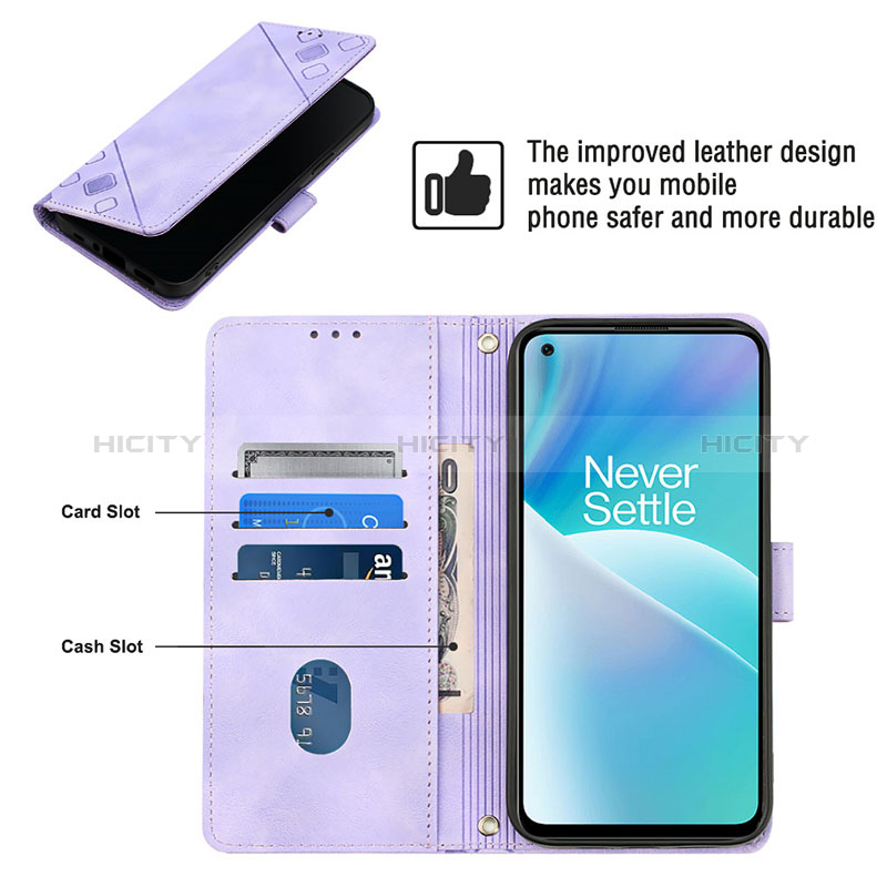 Custodia Portafoglio In Pelle Cover con Supporto Y01B per OnePlus Nord 2T 5G