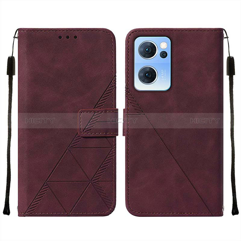 Custodia Portafoglio In Pelle Cover con Supporto Y01B per OnePlus Nord CE 2 5G