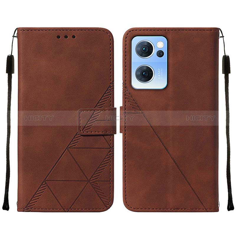 Custodia Portafoglio In Pelle Cover con Supporto Y01B per OnePlus Nord CE 2 5G