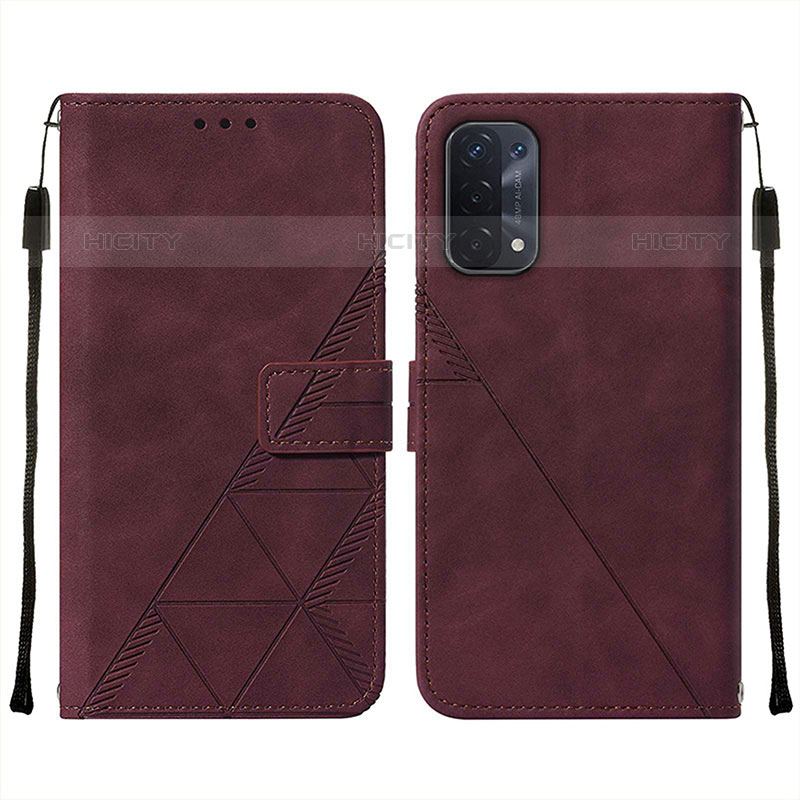 Custodia Portafoglio In Pelle Cover con Supporto Y01B per OnePlus Nord N200 5G