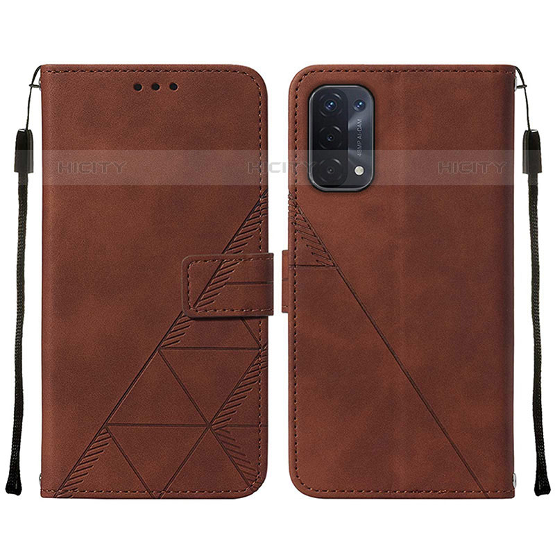 Custodia Portafoglio In Pelle Cover con Supporto Y01B per OnePlus Nord N200 5G