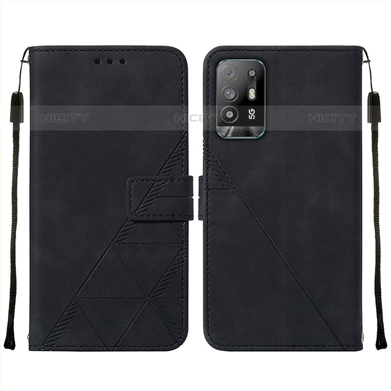 Custodia Portafoglio In Pelle Cover con Supporto Y01B per Oppo A94 5G