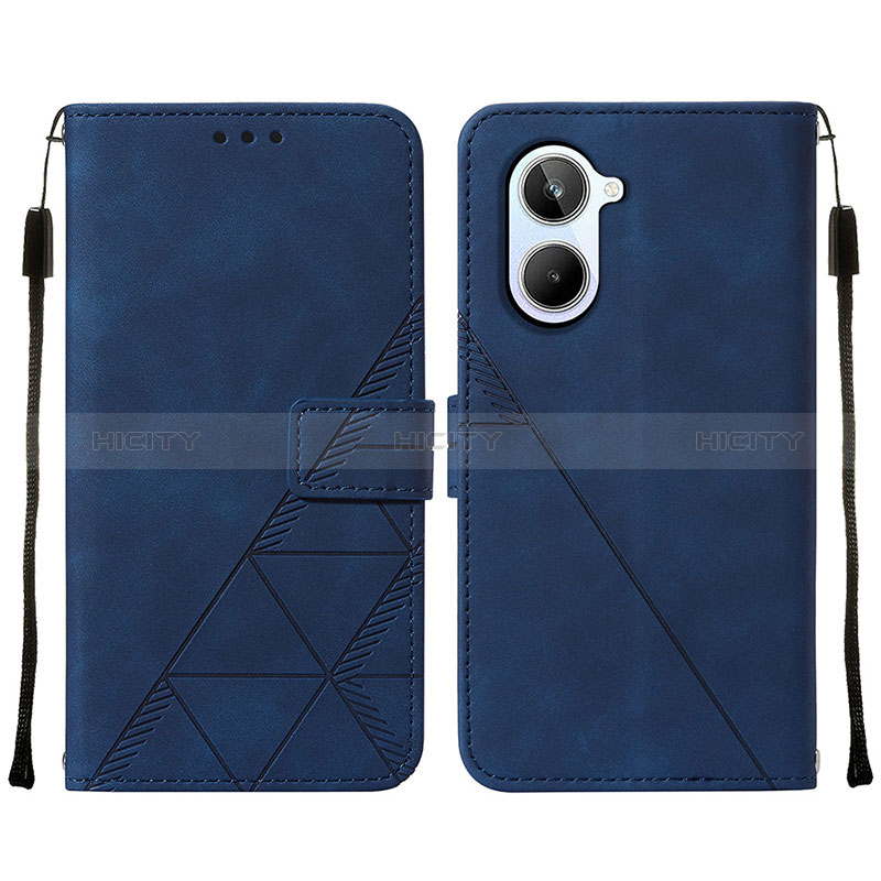 Custodia Portafoglio In Pelle Cover con Supporto Y01B per Realme 10 4G