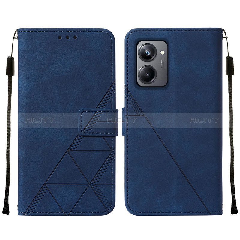 Custodia Portafoglio In Pelle Cover con Supporto Y01B per Realme 10 Pro 5G