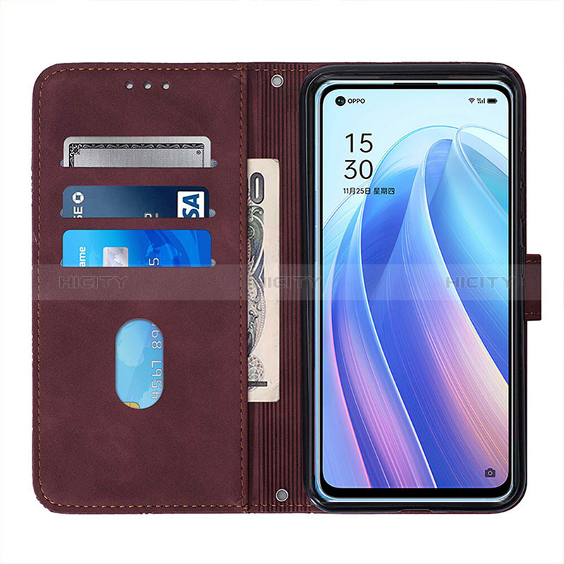 Custodia Portafoglio In Pelle Cover con Supporto Y01B per Realme 9 4G